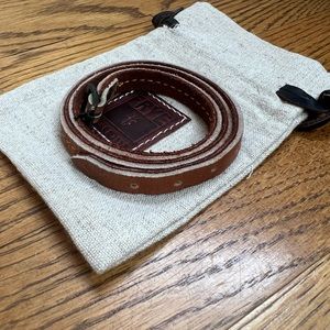 NWOT Frye Leather Campus Wrap Cuff Bracelet